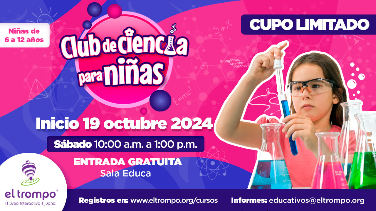 Club de ciencia para niñas